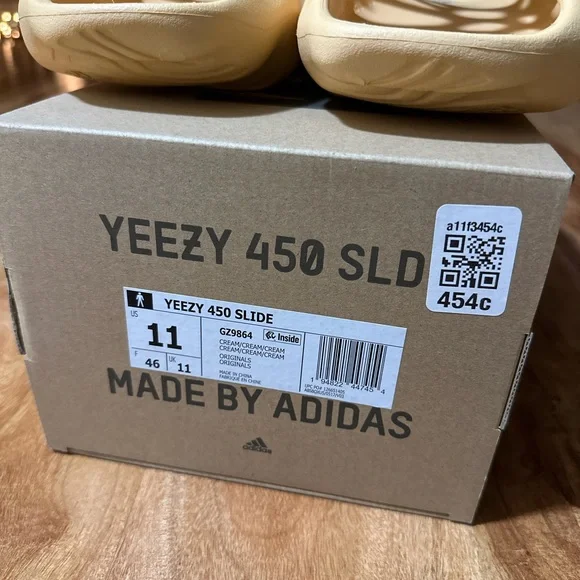 adidas gazelle silver green womens adidas Yeezy 450 Slide Cream – Private Selection